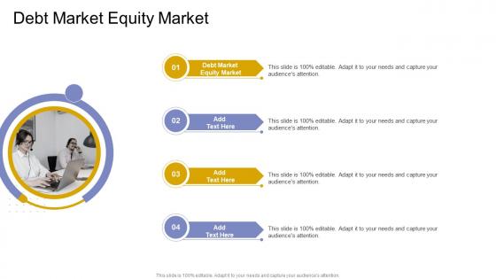 Debt Market Equity Market In Powerpoint And Google Slides Cpb