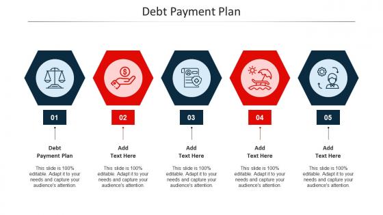 Debt Payment Plan Ppt Powerpoint Presentation Icon Aids Cpb