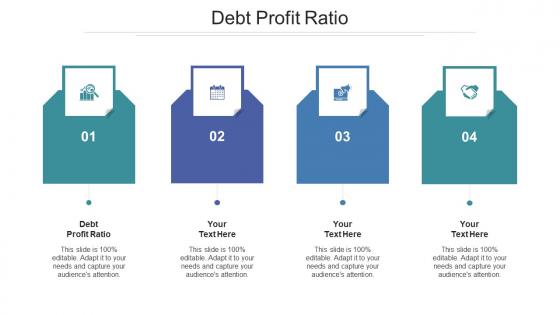 Debt Profit Ratio Ppt Powerpoint Presentation Inspiration Pictures Cpb