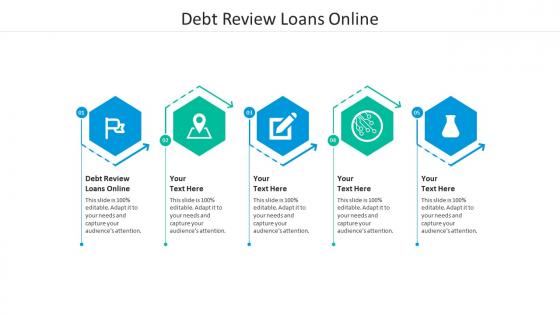 Debt review loans online ppt powerpoint presentation icon tips cpb