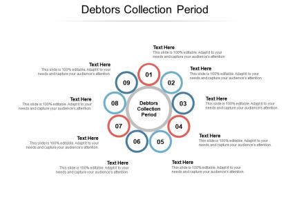 Debtors collection period ppt powerpoint presentation infographics aids cpb