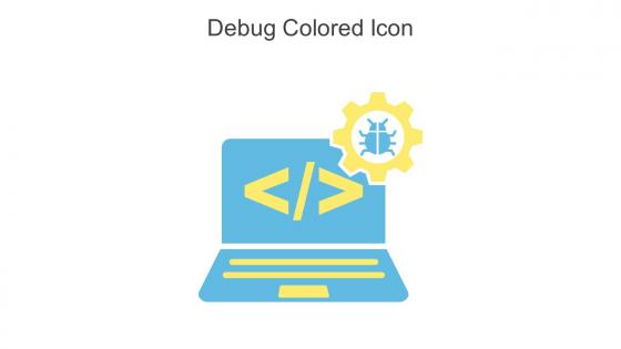 Debug Colored Icon In Powerpoint Pptx Png And Editable Eps Format