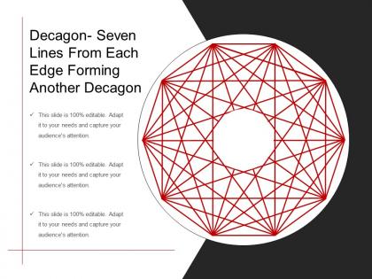 Decagon seven lines from each edge forming another decagon