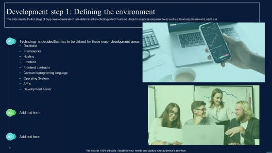 Decentralized Apps Development Step 1 Defining The Environment Ppt Inspiration