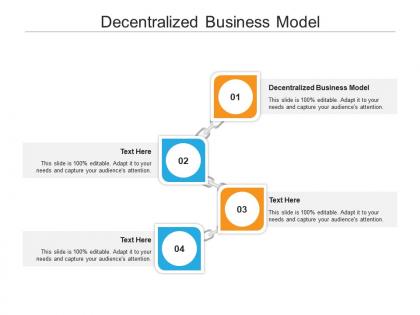 Decentralized business model ppt powerpoint presentation model images cpb