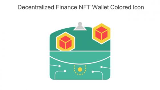 Decentralized Finance NFT Wallet Colored Icon In Powerpoint Pptx Png And Editable Eps Format