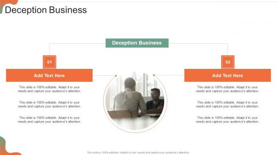 Deception Business In Powerpoint And Google Slides Cpb