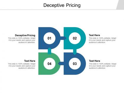 Deceptive pricing ppt powerpoint presentation file graphics tutorials cpb