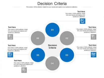 Decision criteria ppt powerpoint presentation outline graphics tutorials cpb