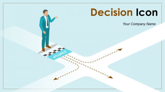 Decision Icon Business Planning Operations Strategic Making