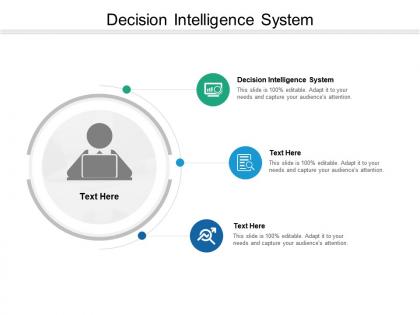 Decision intelligence system ppt powerpoint presentation infographics portfolio cpb