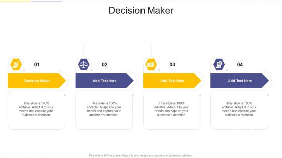Decision Maker In Powerpoint And Google Slides Cpb