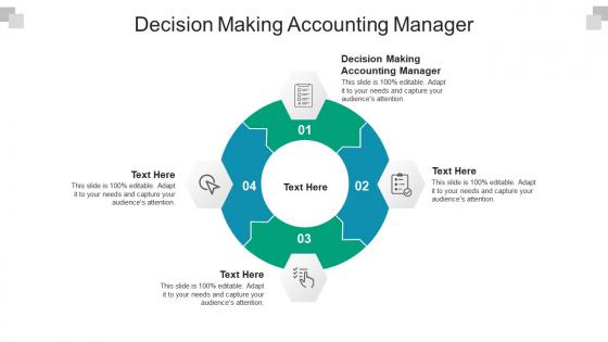 Decision making accounting manager ppt powerpoint presentation inspiration structure cpb