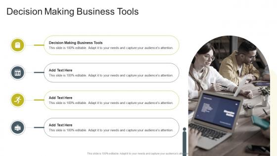 Decision Making Business Tools In Powerpoint And Google Slides Cpb
