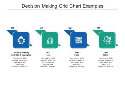 Decision making grid chart examples ppt powerpoint presentation styles graphics pictures cpb