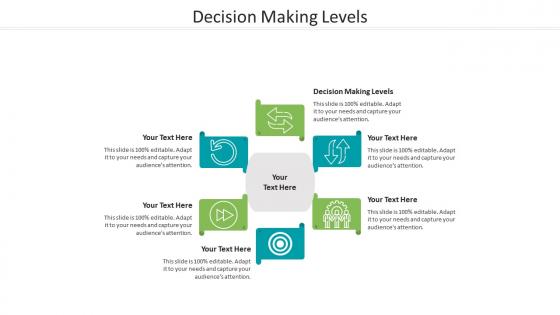 Decision making levels ppt powerpoint presentation ideas file formats cpb