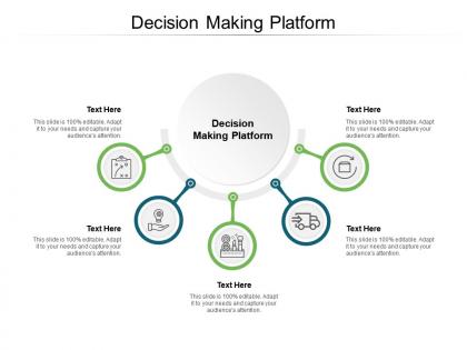 Decision making platform ppt powerpoint presentation outline infographics cpb