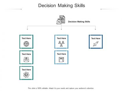 Decision making skills ppt powerpoint presentation professional microsoft cpb