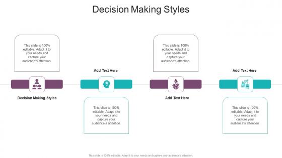 Decision Making Styles In Powerpoint And Google Slides Cpb