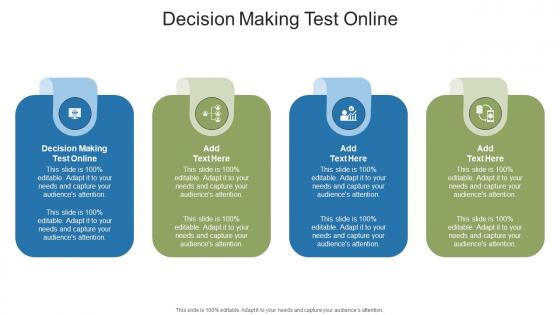 Decision Making Test Online In Powerpoint And Google Slides Cpb