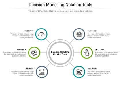 Decision modelling notation tools ppt powerpoint presentation model graphics cpb