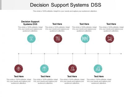 Decision support systems dss ppt powerpoint presentation inspiration example file cpb