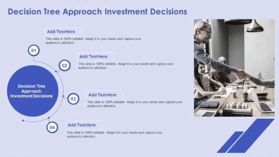 Decision Tree Approach Investment Decisions In Powerpoint And Google Slides Cpb