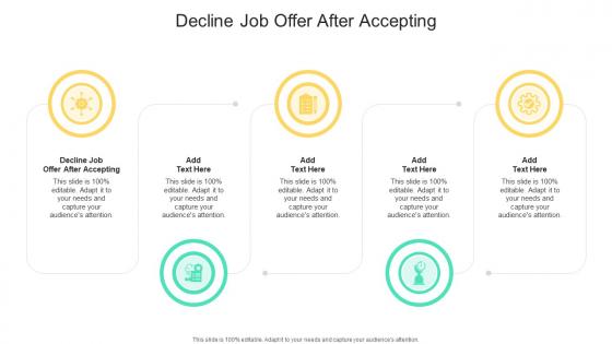 Decline Job Offer After Accepting In Powerpoint And Google Slides Cpb