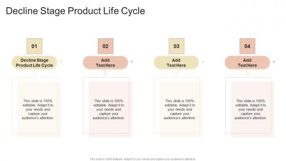Decline Stage Product Life Cycle In Powerpoint And Google Slides Cpb