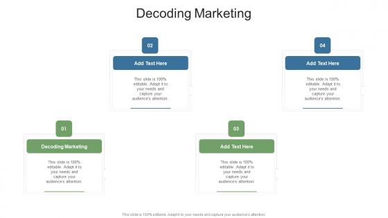 Decoding Marketing In Powerpoint And Google Slides Cpb