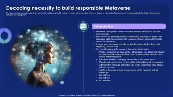 Decoding Necessity To Build Responsible Metaverse Alternate Reality Reshaping The Future AI SS V