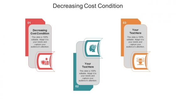 Decreasing cost condition ppt powerpoint presentation styles slide download cpb