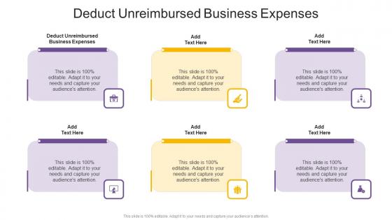 Deduct Unreimbursed Business Expenses In Powerpoint And Google Slides Cpb