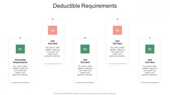 Deductible Requirements In Powerpoint And Google Slides Cpb