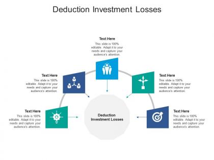 Deduction investment losses ppt powerpoint presentation layouts portfolio cpb