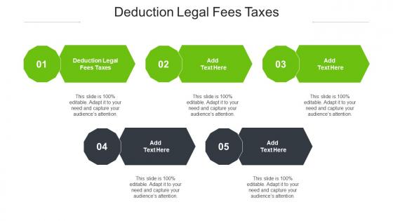 Deduction Legal Fees Taxes Ppt Powerpoint Presentation Infographic Template Inspiration Cpb