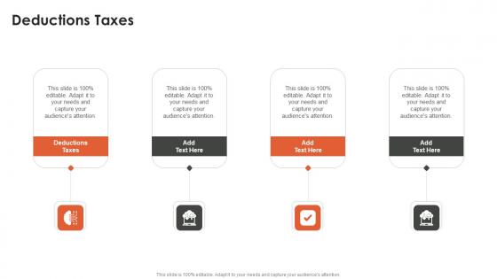 Deductions Taxes In Powerpoint And Google Slides Cpb