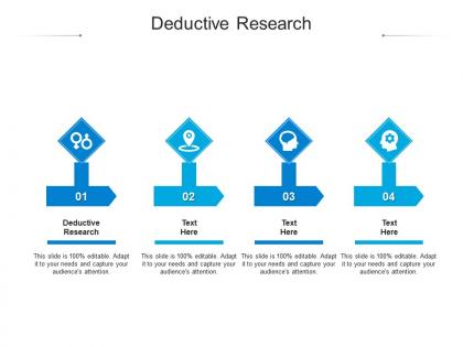 Deductive research ppt powerpoint presentation pictures graphics design cpb