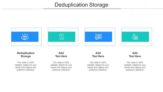 Deduplication Storage In Powerpoint And Google Slides Cpb