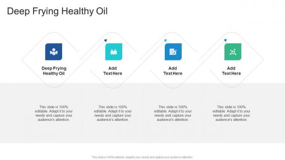 Deep Frying Healthy Oil In Powerpoint And Google Slides Cpb