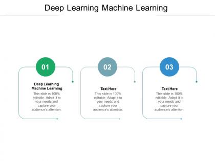 Deep learning machine learning ppt powerpoint presentation show designs cpb