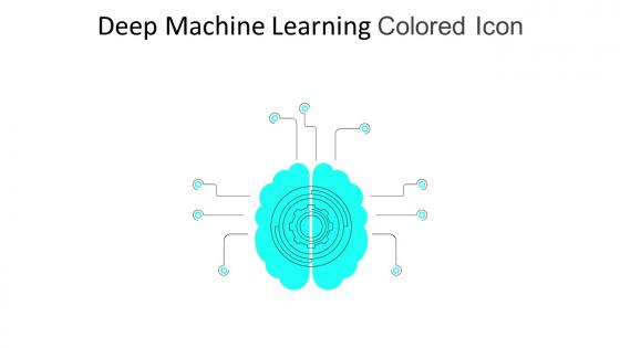 Deep Machine Learning Colored Icon In Powerpoint Pptx Png And Editable Eps Format