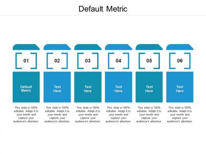 Default metric ppt powerpoint presentation outline slide portrait cpb