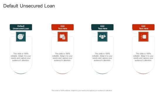 Default Unsecured Loan In Powerpoint And Google Slides Cpb