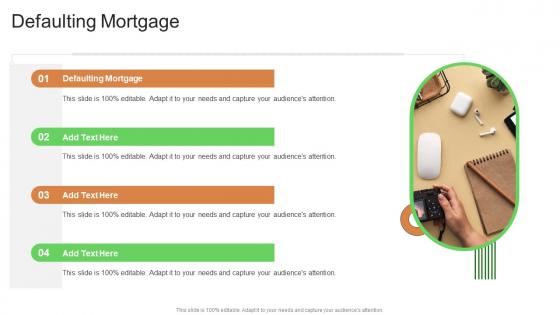 Defaulting Mortgage In Powerpoint And Google Slides Cpb