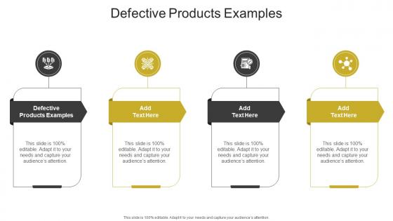 Defective Products Examples In Powerpoint And Google Slides Cpb
