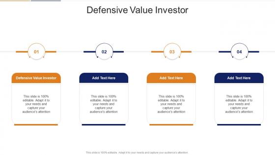 Defensive Value Investor In Powerpoint And Google Slides Cpb