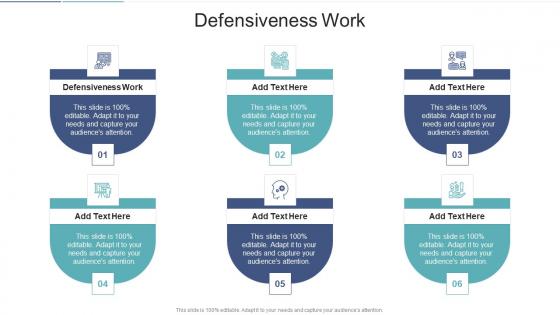 Defensiveness Work In Powerpoint And Google Slides Cpb
