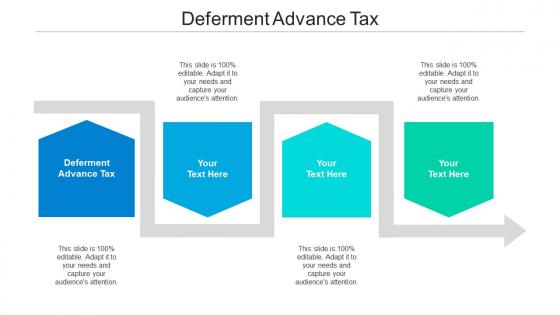 Deferment advance tax ppt powerpoint presentation rules cpb