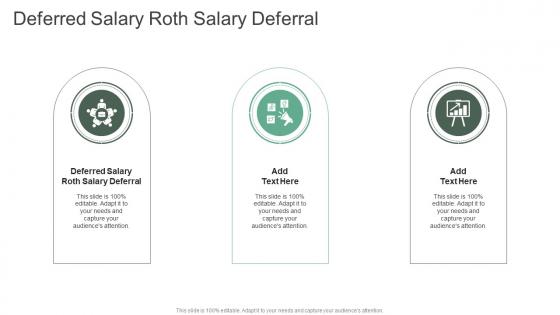 Deferred Salary Roth Salary Deferral In Powerpoint And Google Slides Cpb